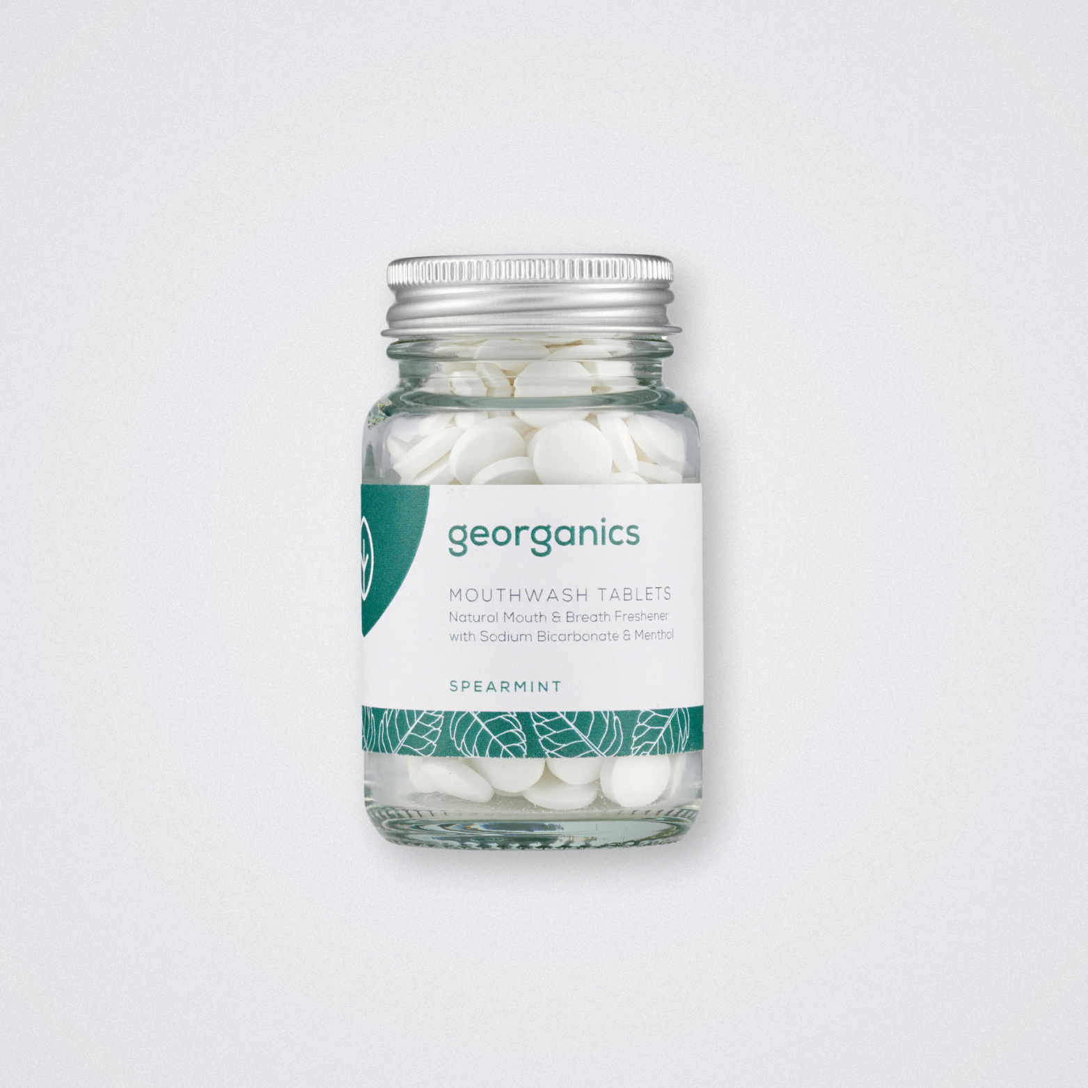 Georganics Mouthwash Tablets Spearmint