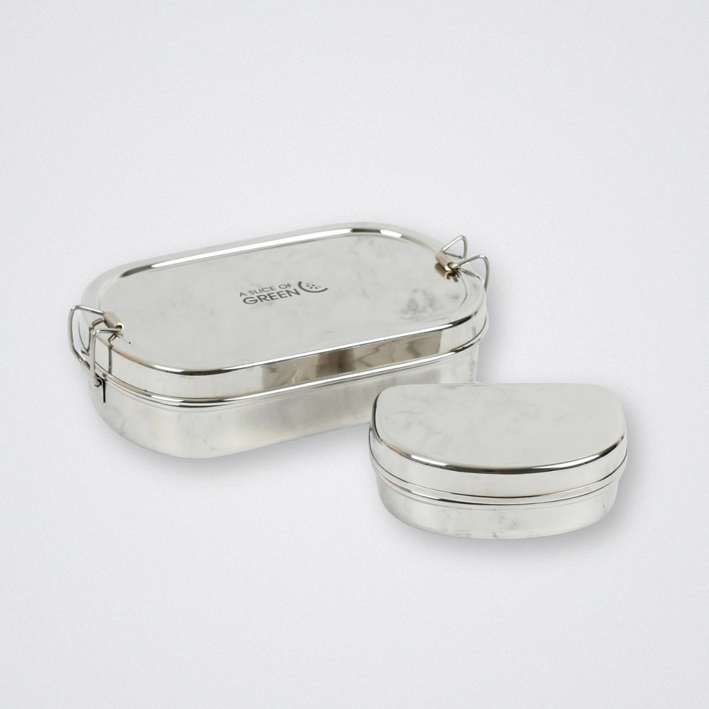 Stainless Steel Lunch Box Container Kangra Plastic Free Eco Friendly Alternative 