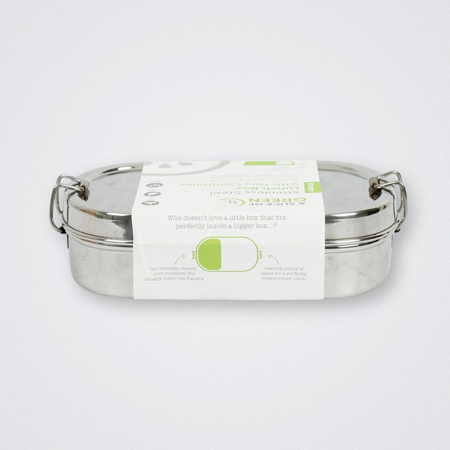 Stainless Steel Lunch Box Container Kangra Plastic Free Eco Friendly Alternative 