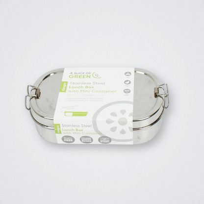 Stainless Steel Lunch Box Container Kangra Plastic Free Eco Friendly Alternative 
