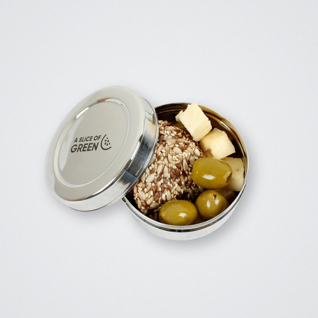 KOCHI Food container snack pot Stainless Steel, Plastic Free A Slice of Green, Recyclable Eco friendly