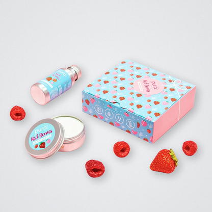 Pura Hand care set red berries hand serum hand care gift set

