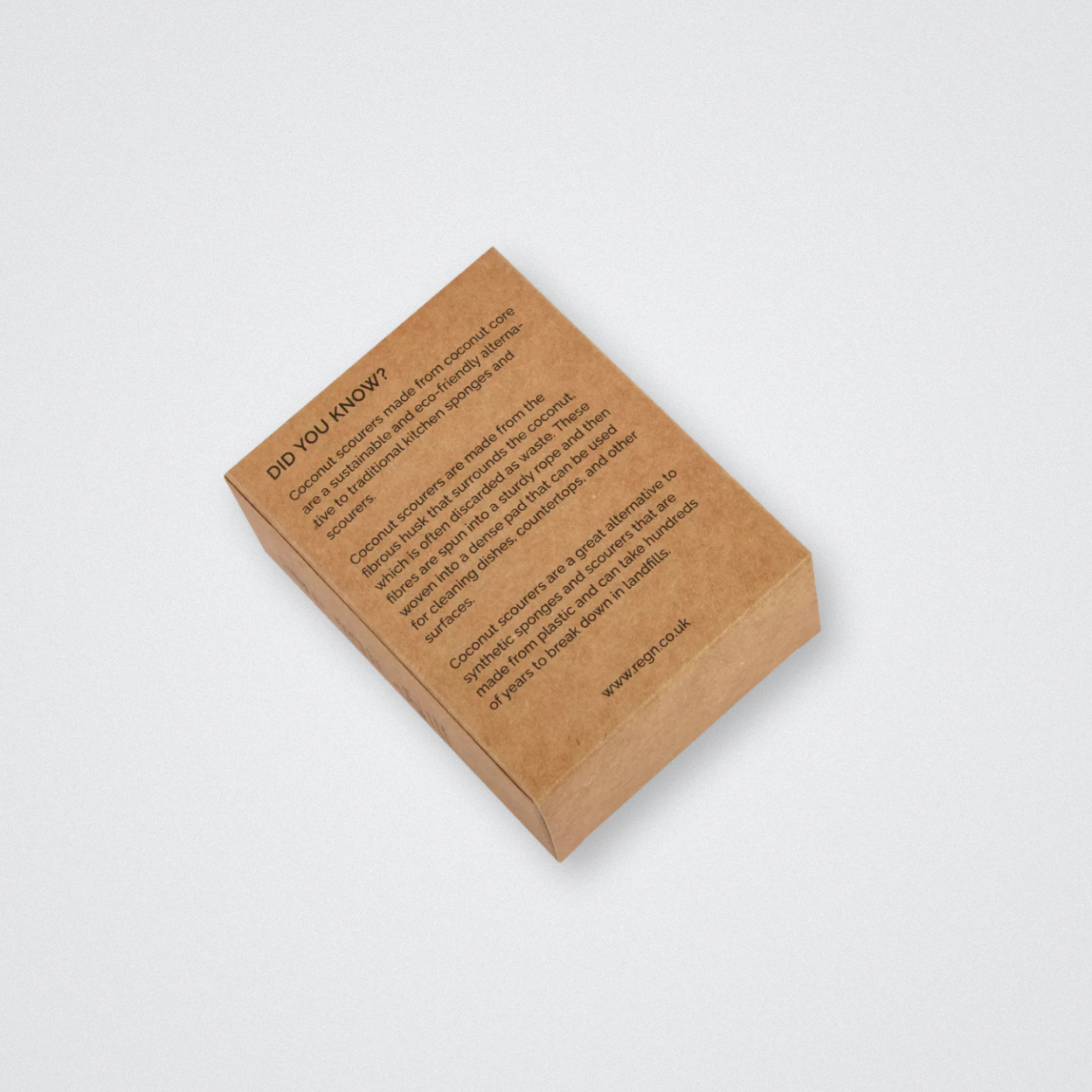 Coconut kitchen scourer plastic free natural