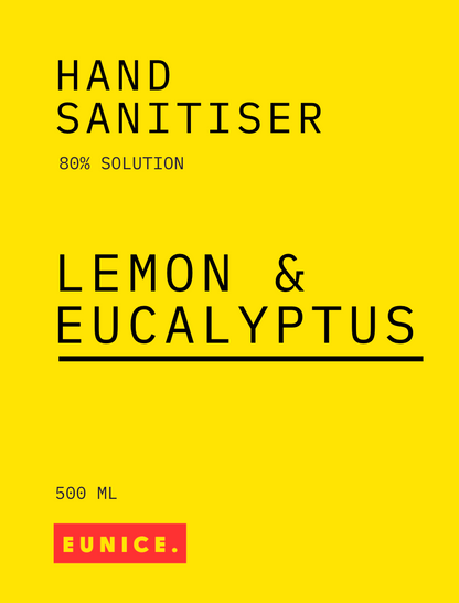 500ml Hand Sanitiser Refill - Lemon & Eucalyptus or Mango