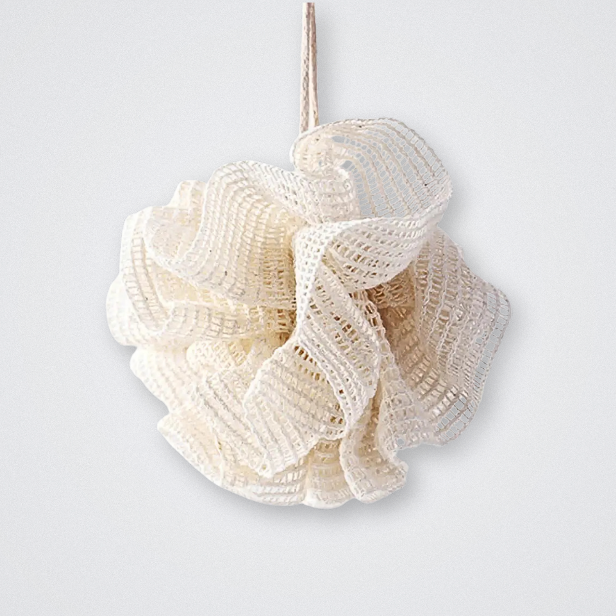 Sisal Shower Puff Natural Biodegradable Plastic Free Eco Friendly