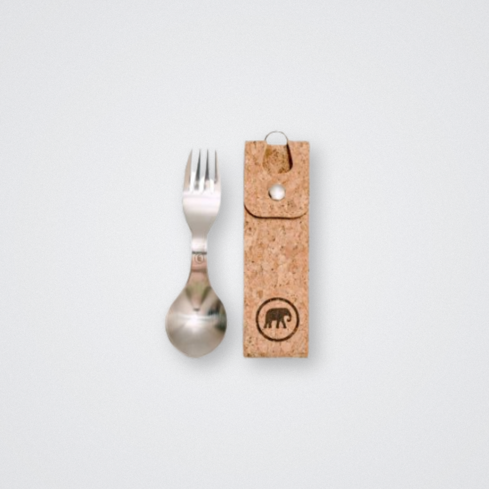 Plastic Free Spork and Cork Spoon Fork Eco friendly Sustainable