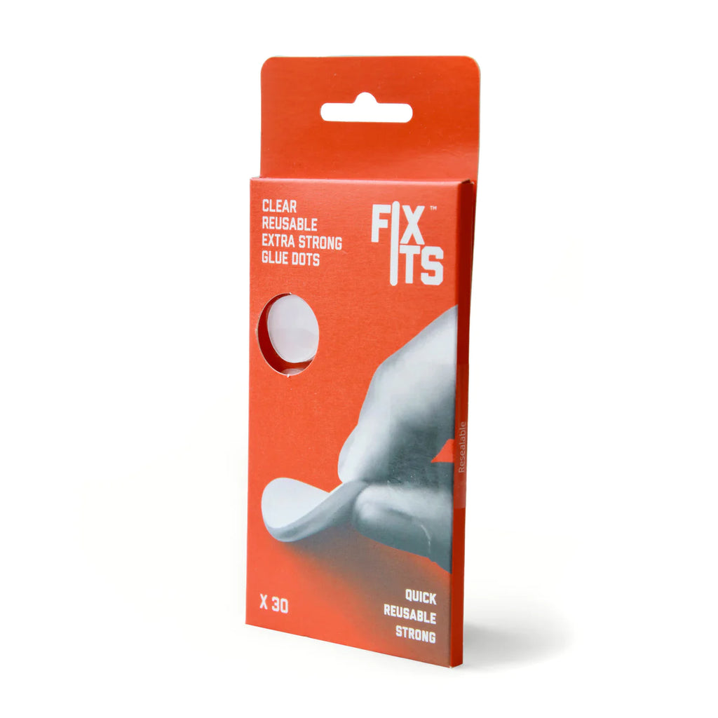Fixits Reusable Glue Dots 30 Pack Natural Adhesive As seen on dragon's den Plastic Free Reusable