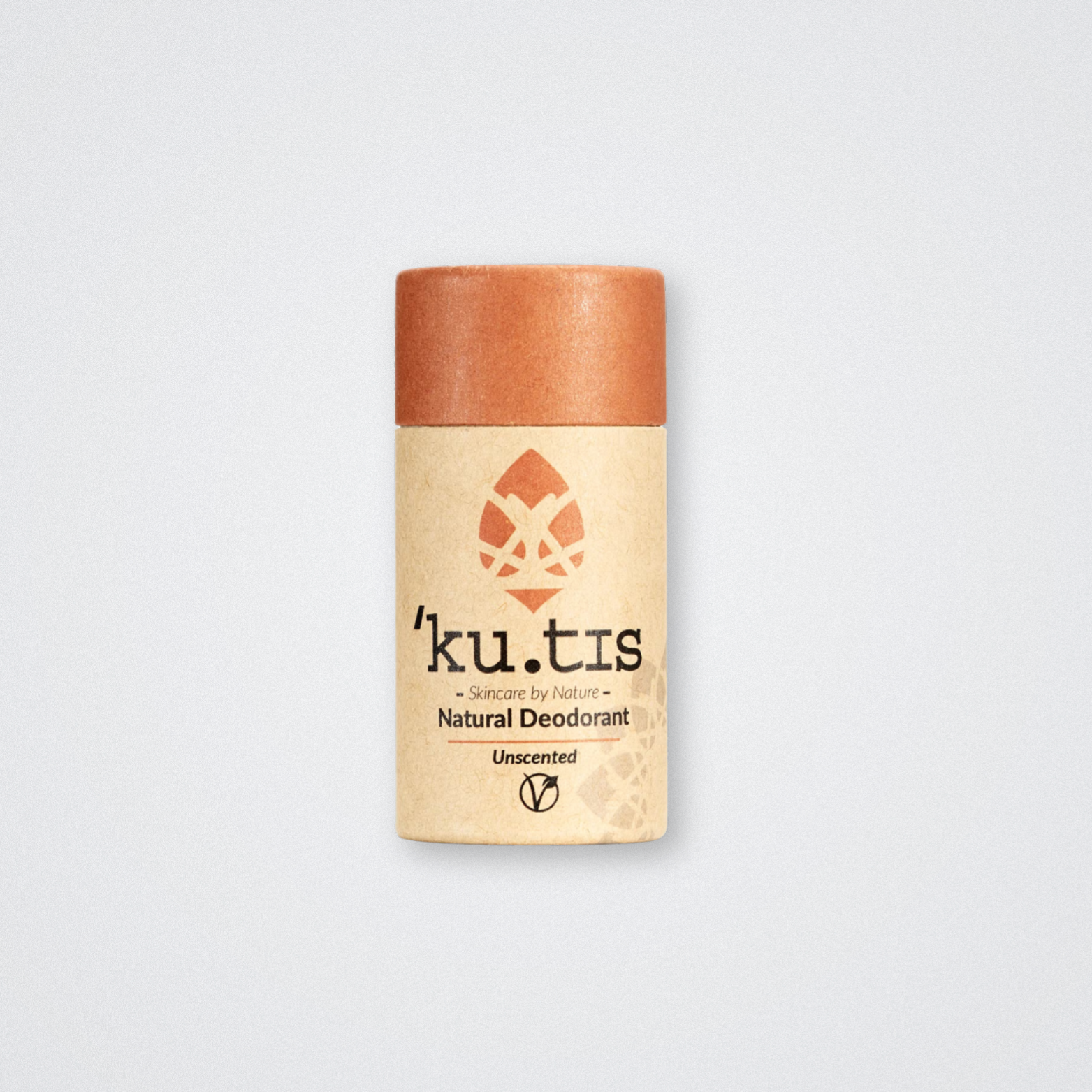 Kutis Natural Deodorant Unscented Vegan Plastic Free