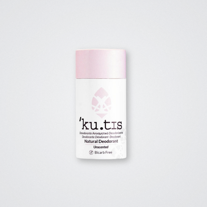 kutis bicarbonate free deodorant unscented ku.tis plastic free eco friendly for sensitive skin