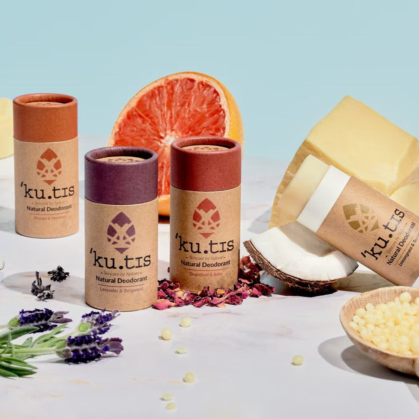Kutis Natural Deodorant - Orange & Patchouli