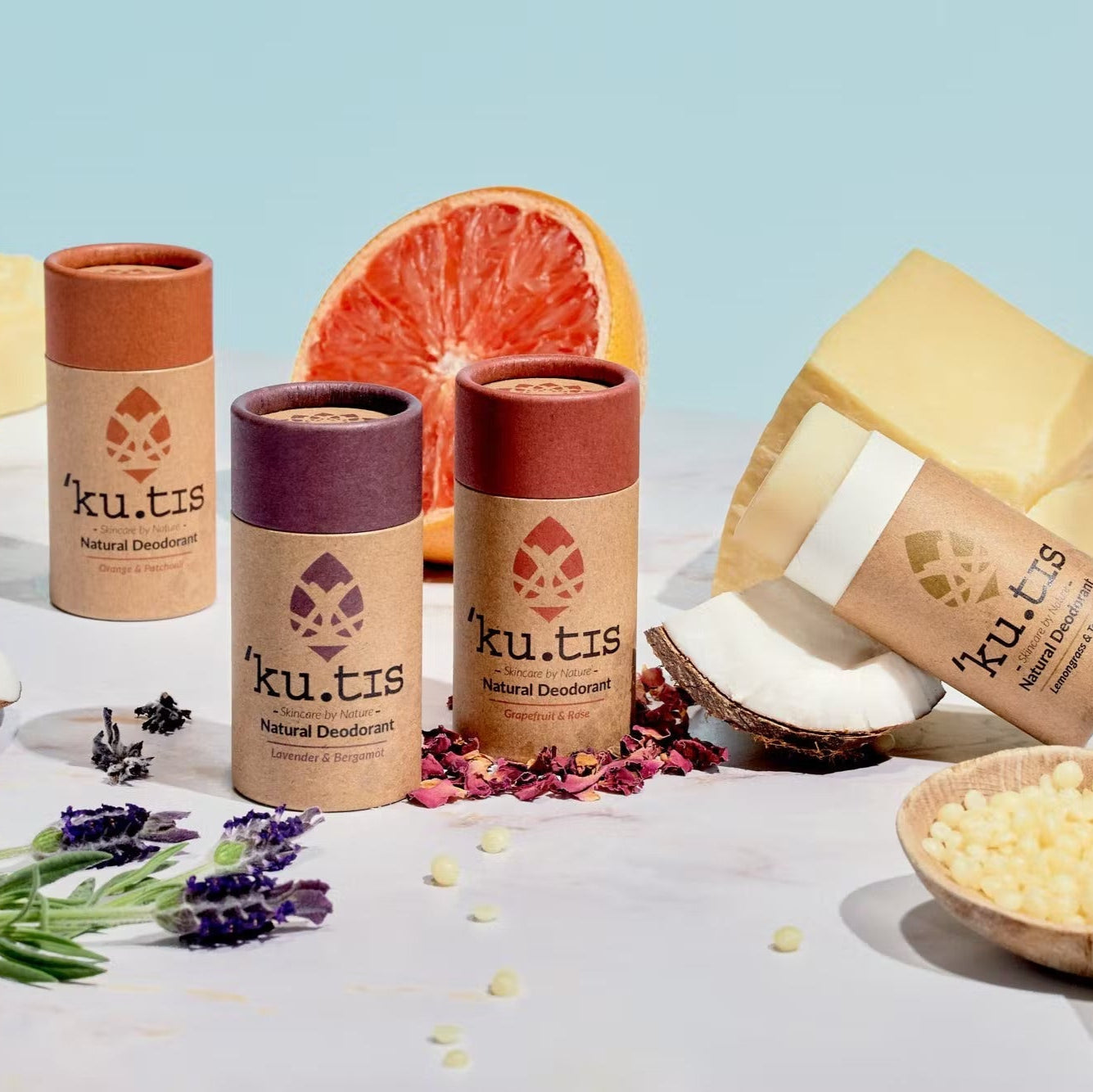 Kutis Vegan Deodorant - Grapefruit & Mandarin