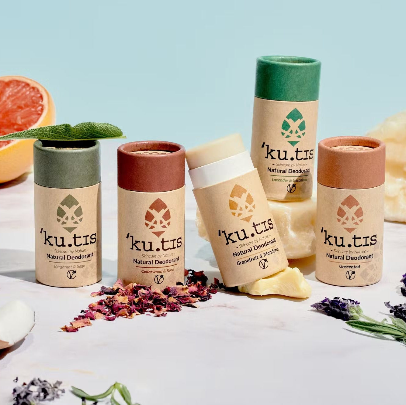 Kutis Natural Deodorant Trio Set