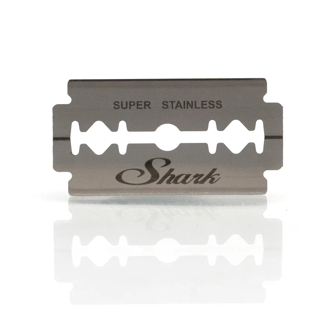 SHARPEND Stainless Steel Heavy Duty Double Edge Safety Razor For Men + 10 Blades