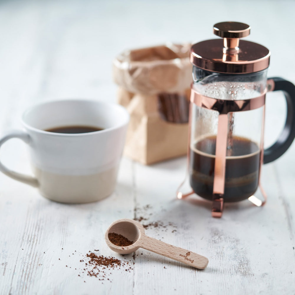 Wooden Coffee Measure - Eco Living Natural Sustainable Plastic Free Beech