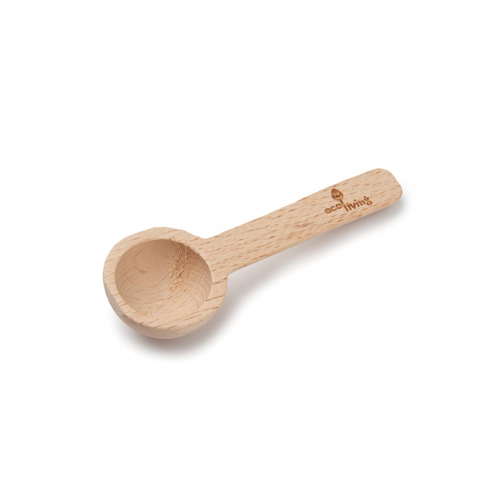 Wooden Coffee Measure - Eco Living Natural Sustainable Plastic Free Beech
