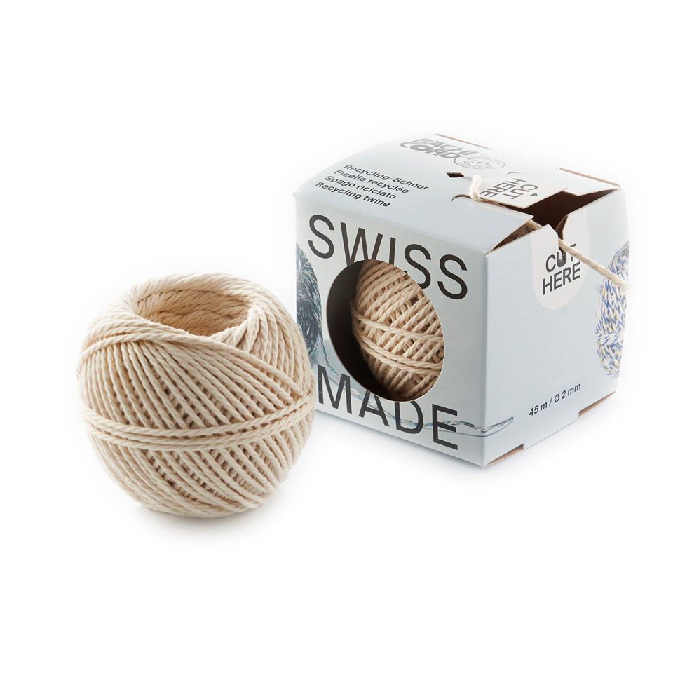 Recycled Natural Cotton Twine Plastic Free Eco Friendly Stationery with Dispenser