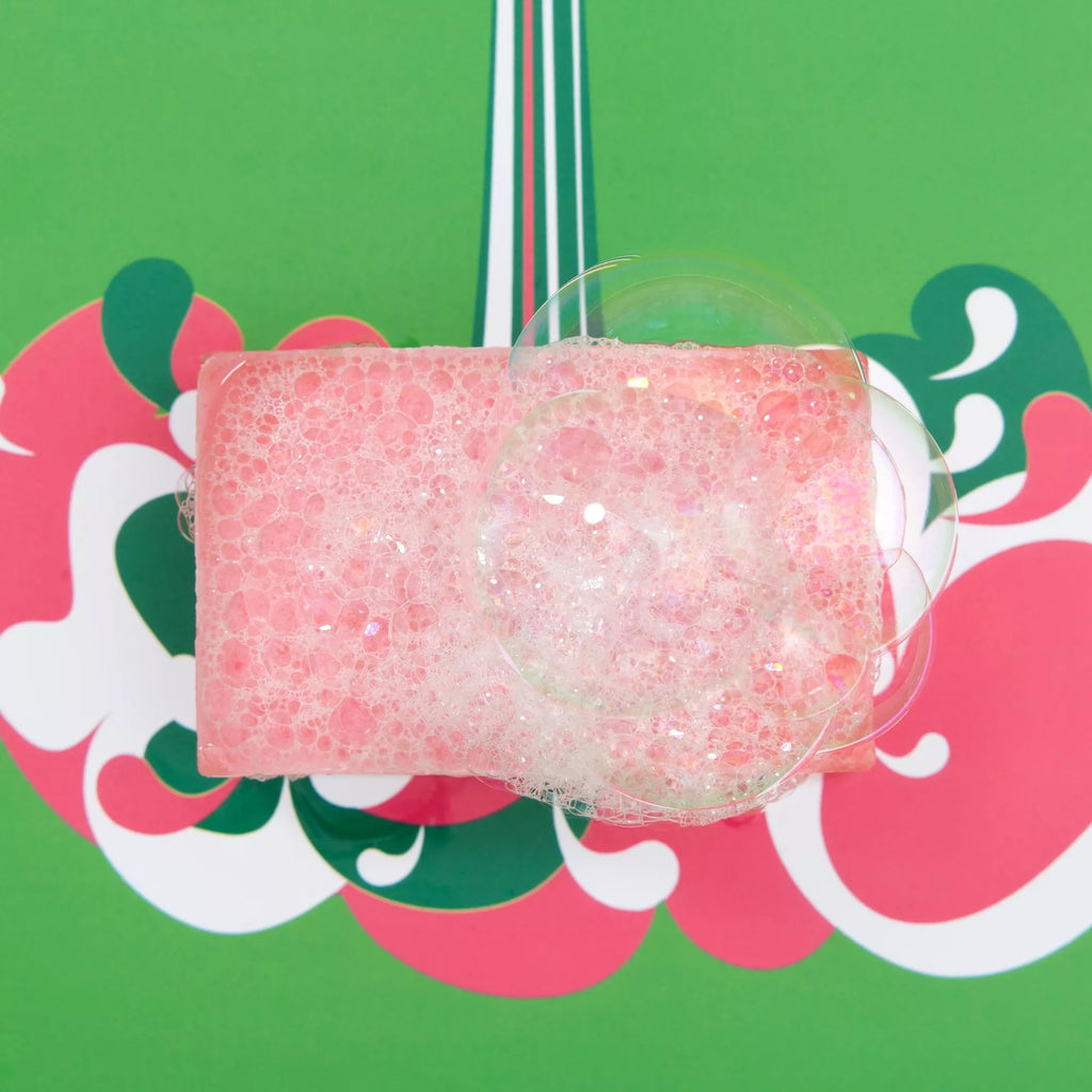 Shower Blocks - Mint & Grapefruit Solid Shower Gel Plastics Free Eco Friendly Soap bar 