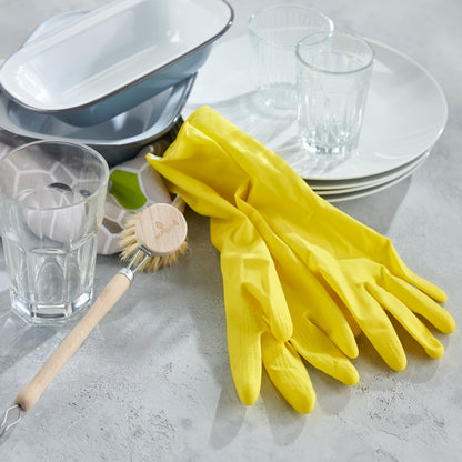 Natural Rubber Gloves Ecoliving Small Medium Large Extra Large Plastic Free Eco friendly