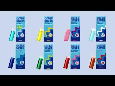 Ocean Saver Multipurpose Apple Breeze Cleaning Spray Ecodrop Eco friendly plastic free refill pods