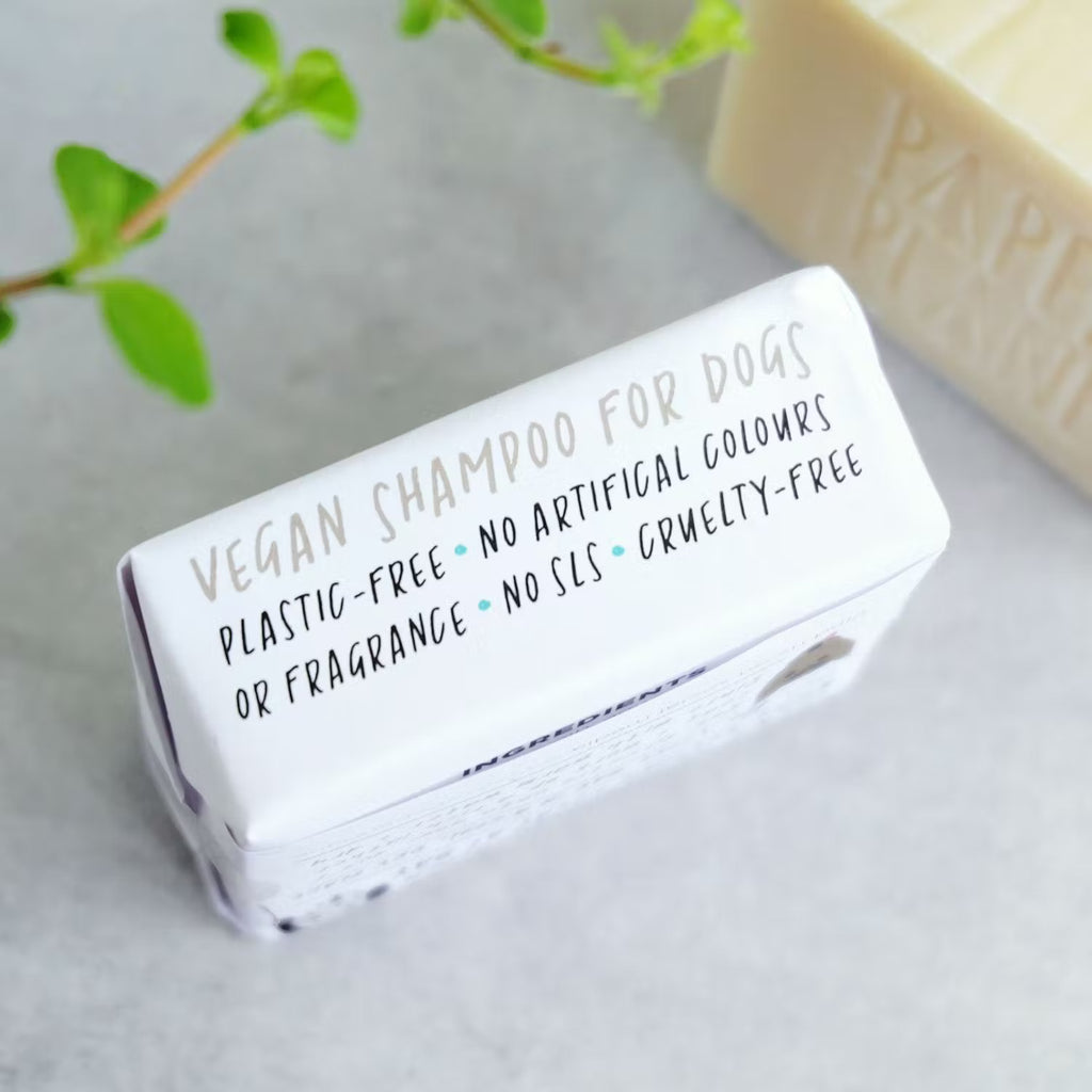 Paper Plane Dog Shampoo Gift Coconut Neem Oils Natural vegan