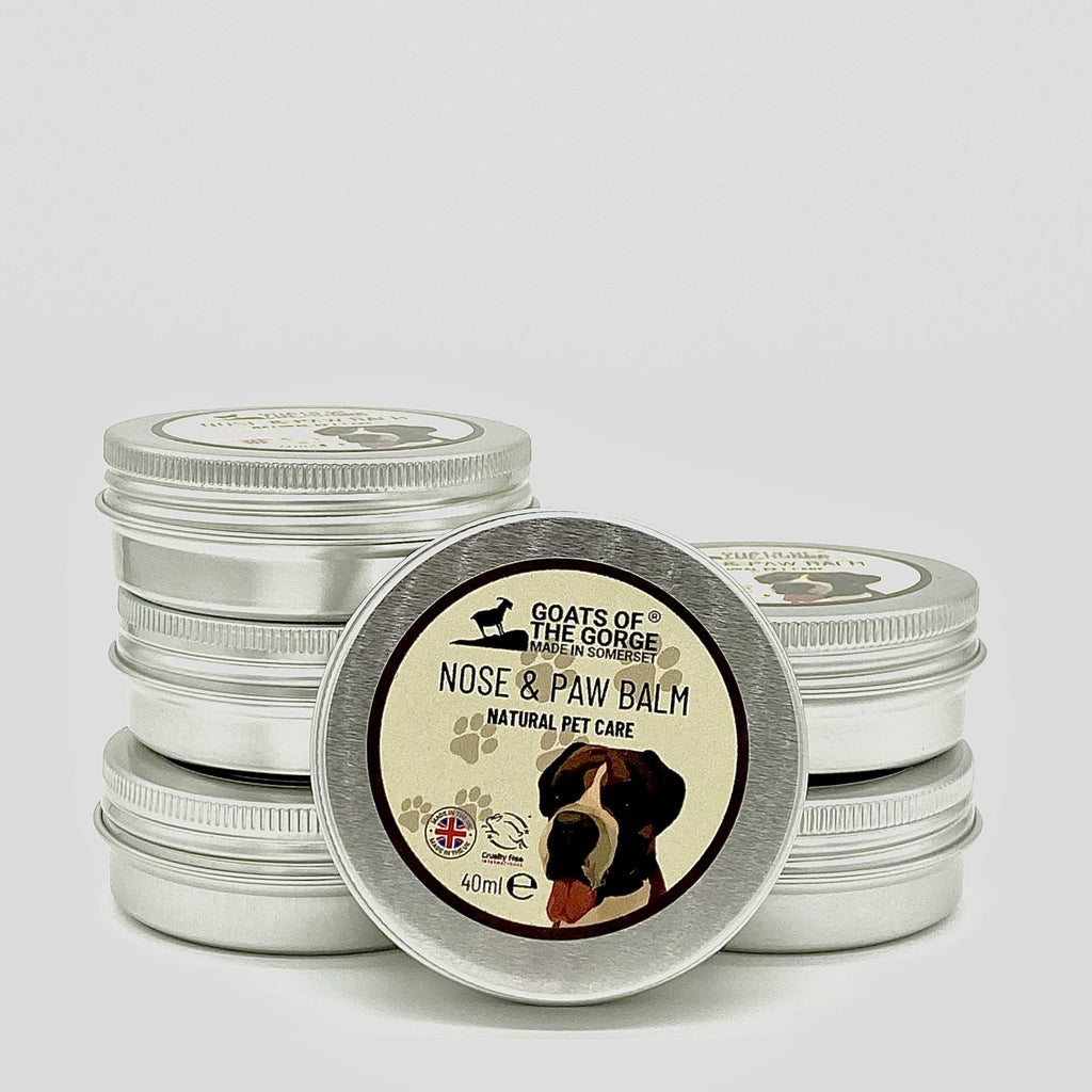 Goats of the Gorge Dog Nose and Paw Balm Natural Goats Milk Natural Eco Friendly 