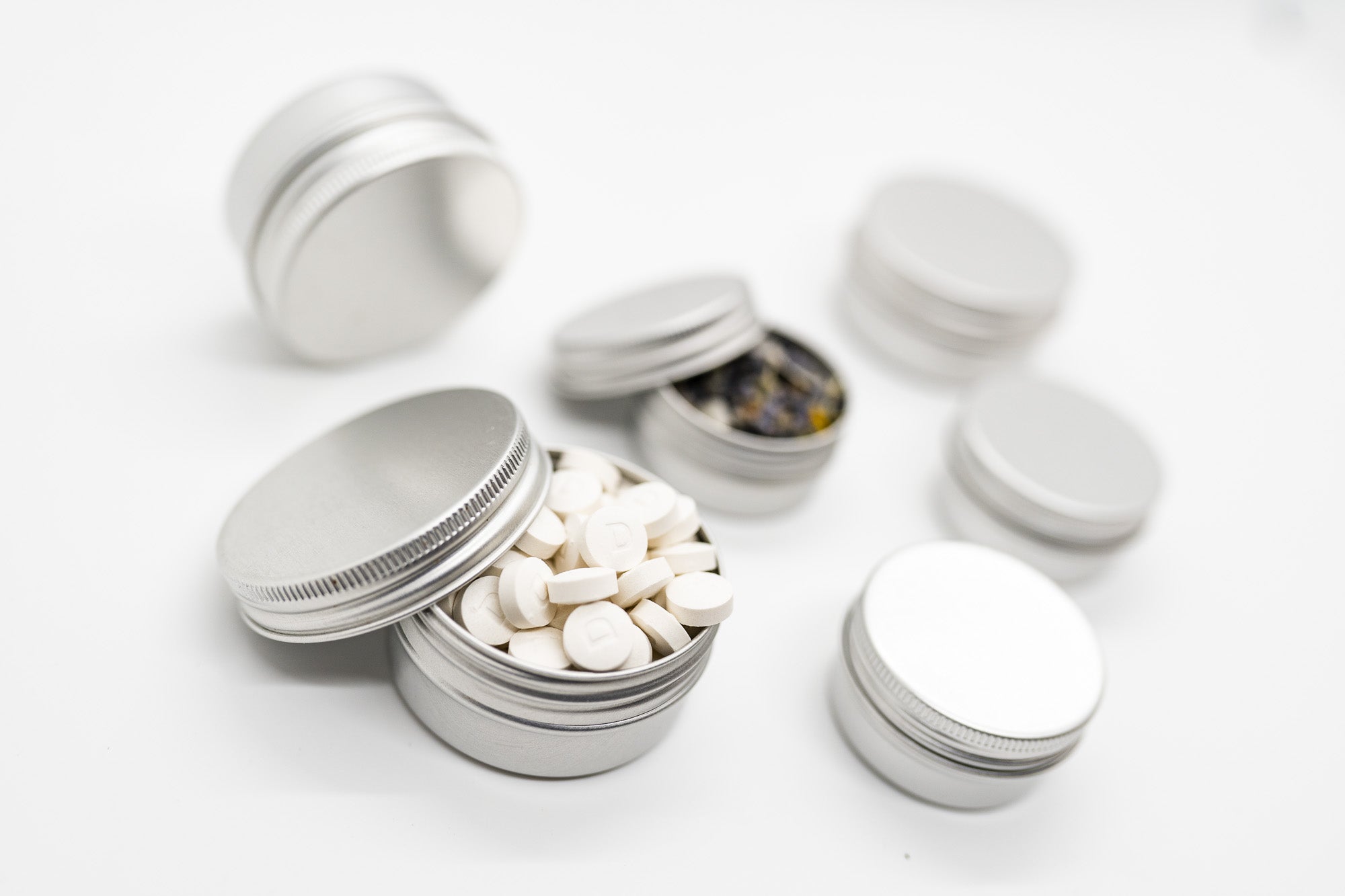 Aluminium Tin 15ml 30ml for storing cream soap toiletries