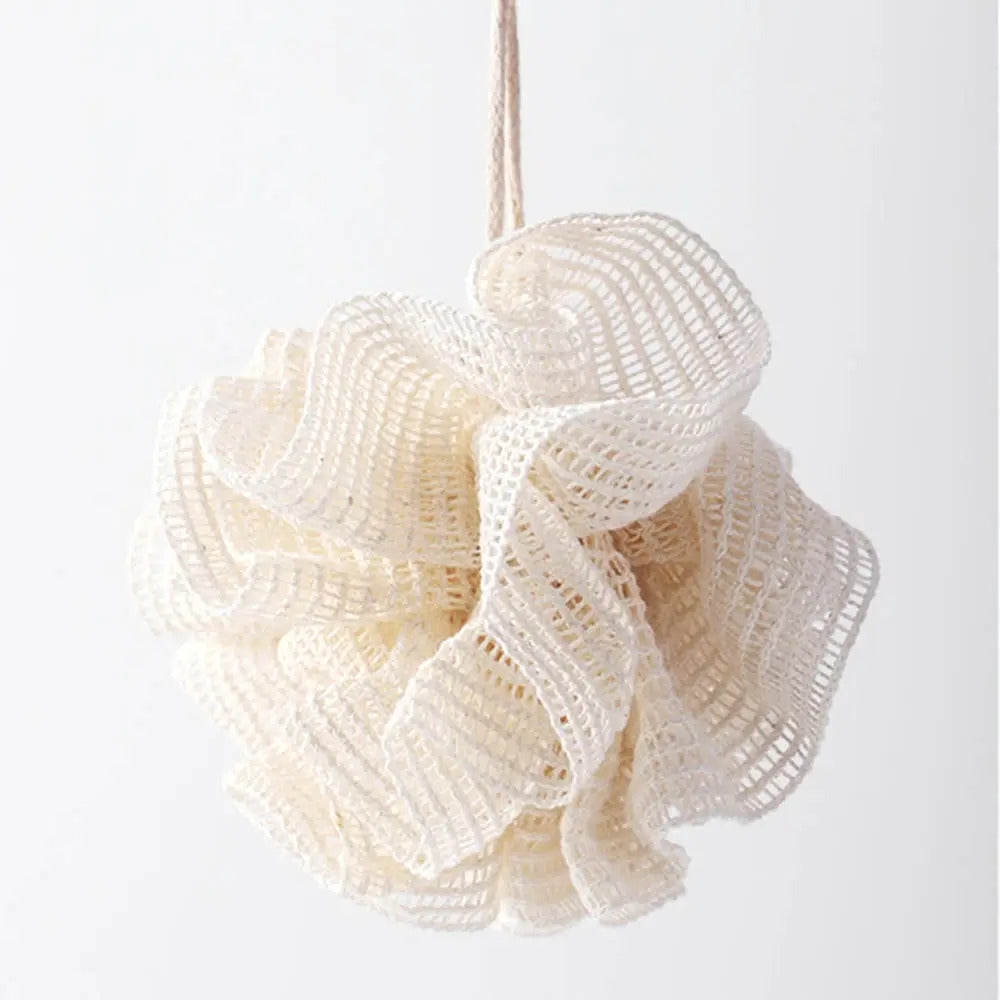 Sisal Shower Puff Natural Biodegradable Plastic Free Eco Friendly