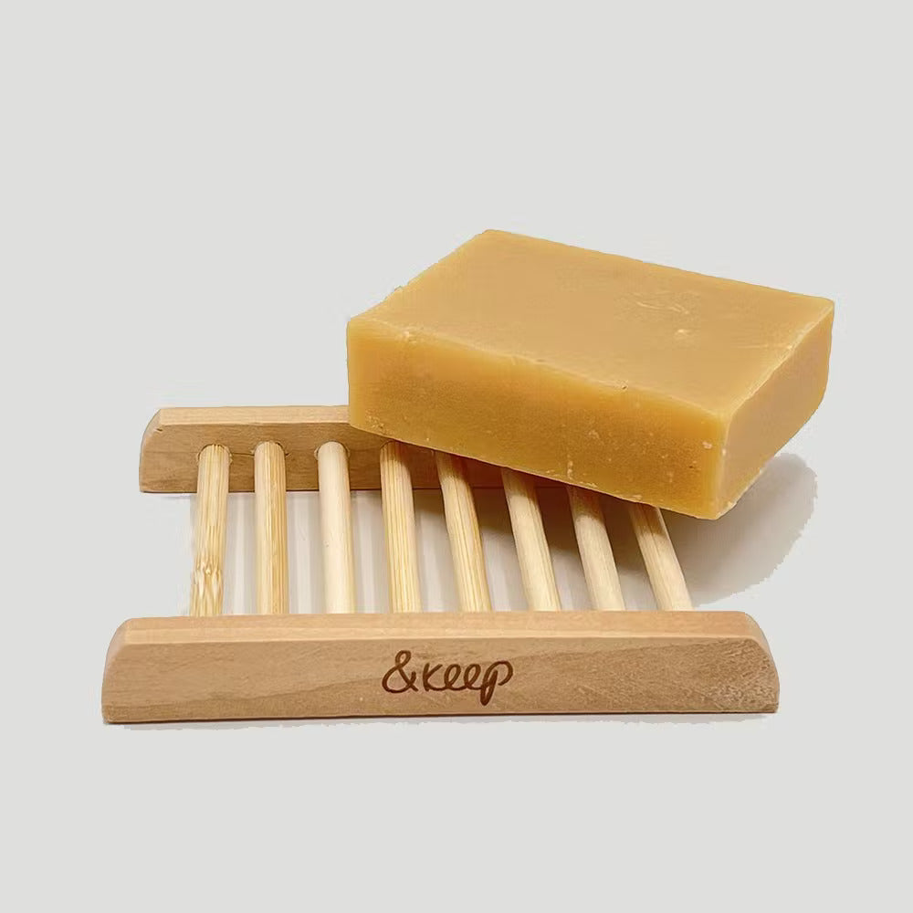 Natural Bamboo Soap Rack And Keep Plastic Free Eco friendly 